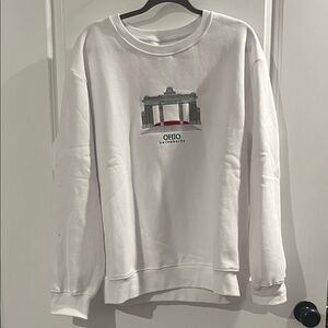 White Ohio University Crewneck